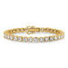 Lab Grown Diamond Tennis Bracelets