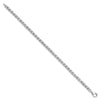 14k White Gold 1/4 carat Lab Grown Diamond VS/SI+ G+ Complete 7 inch Fancy Tennis Bracelet