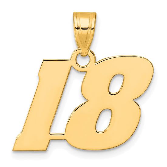 Block Number Pendants