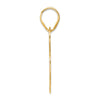 14k Polished Block Number 78 Pendant