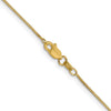 14K 28 inch .7mm Box with Lobster Clasp Chain