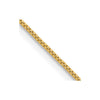 14K 22 inch .7mm Box with Lobster Clasp Chain