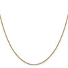 14K 14 inch .9mm Box with Lobster Clasp Chain
