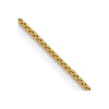 14K 26 inch .9mm Box with Spring Ring Clasp Chain