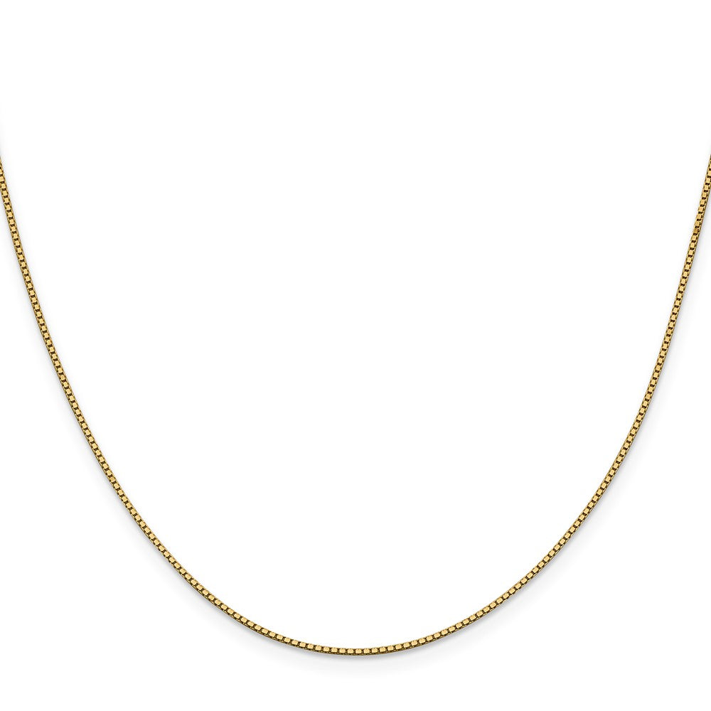 Gold (10K & 14K) Box Chain — 0.95 mm