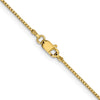 14K 22 inch .95mm Box with Lobster Clasp Chain