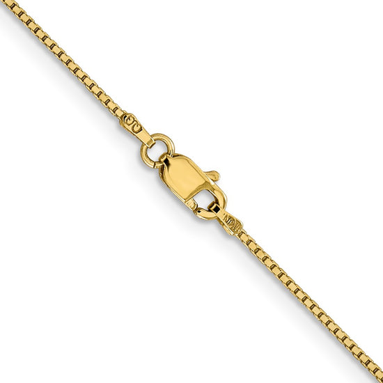 14K 26 inch .95mm Box with Lobster Clasp Chain