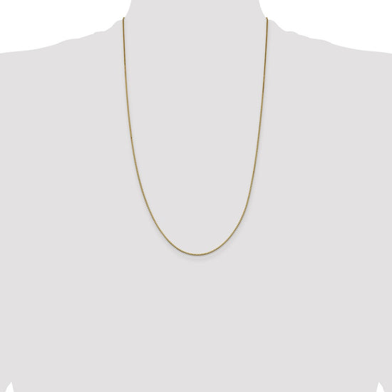 14K 26 inch .95mm Box with Lobster Clasp Chain