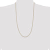 14K 28 inch .95mm Box with Lobster Clasp Chain