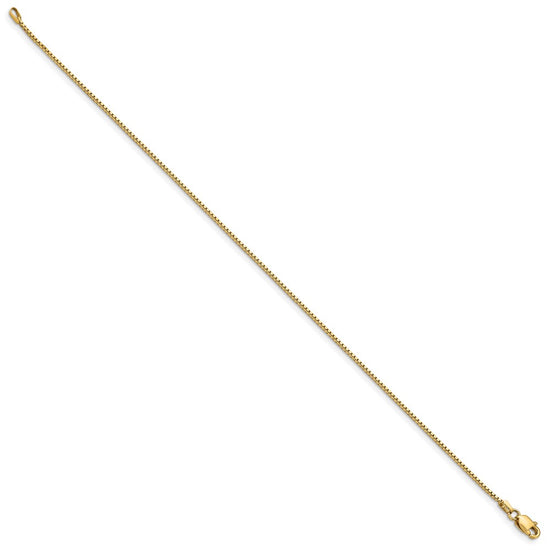 Gold (10K & 14K) Box Chain — 0.95 mm