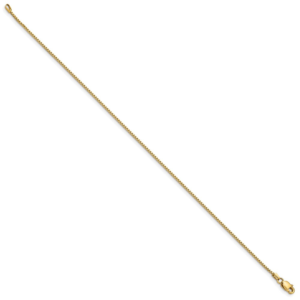 Gold (10K & 14K) Box Chain — 0.95 mm