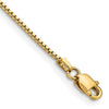 Gold (10K & 14K) Box Chain — 0.95 mm