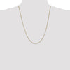 14K 24 inch 1mm Box with Lobster Clasp Chain