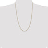 14K 26 inch 1mm Box with Lobster Clasp Chain