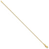 Gold (10K & 14K) Box Chain — 1 mm