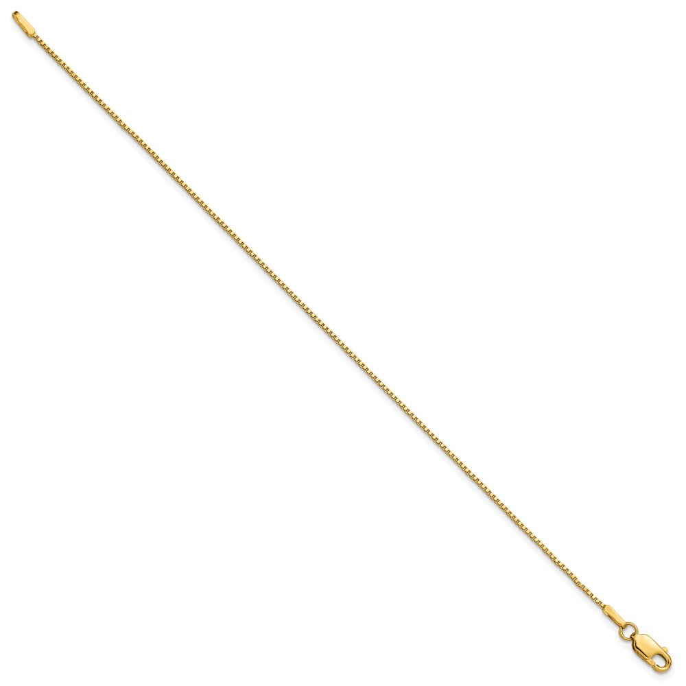 Gold (10K & 14K) Box Chain — 1 mm
