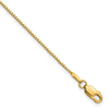 Gold (10K & 14K) Box Chain — 1 mm