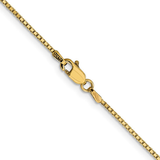 Gold (10K & 14K) Box Chain — 1.05 mm