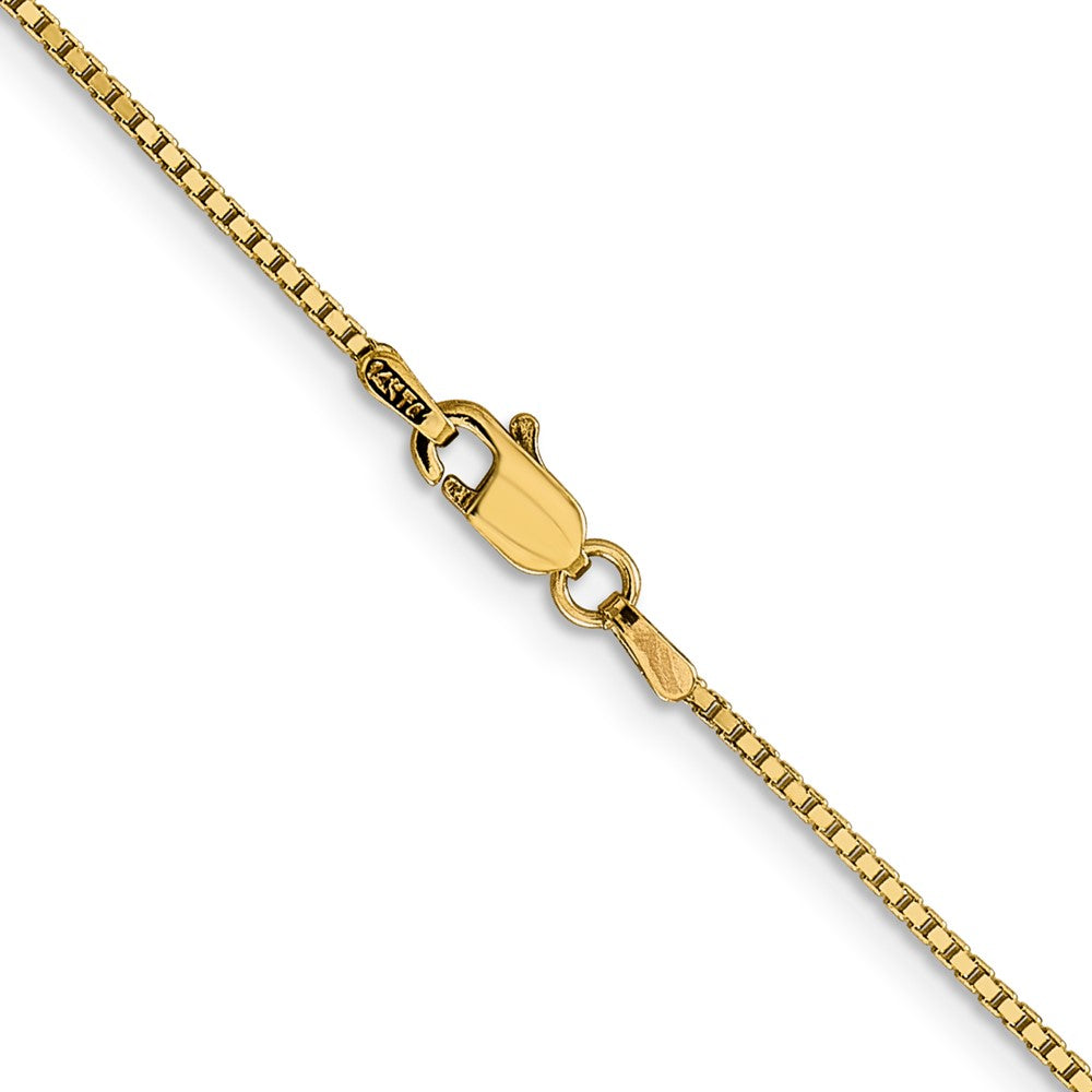 Gold (10K & 14K) Box Chain — 1.05 mm