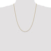 14K 24 inch 1.05mm Box with Lobster Clasp Chain
