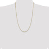 14K 26 inch 1.05mm Box with Lobster Clasp Chain