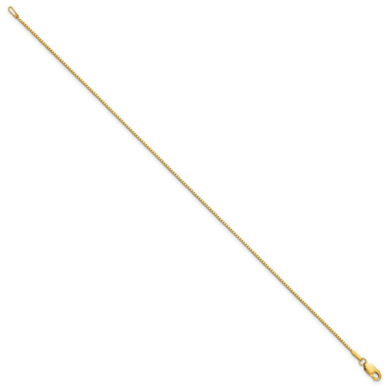 Gold (10K & 14K) Box Chain — 1.05 mm