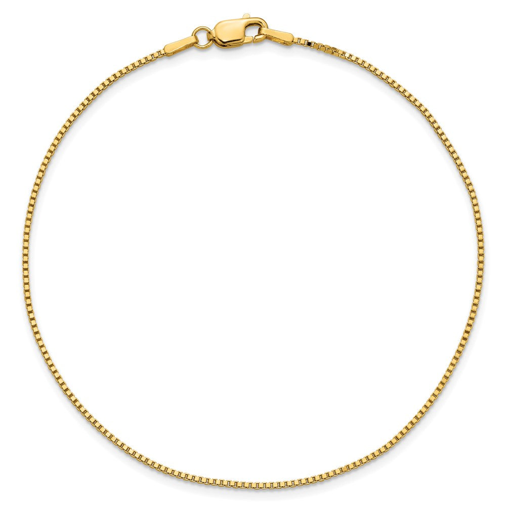 Gold (10K & 14K) Box Chain — 1.05 mm