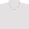 14K 18 inch 1.1mm Box with Lobster Clasp Chain