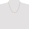 14K 20 inch 1.1mm Box with Lobster Clasp Chain