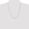 14K 24 inch 1.4mm Box with Lobster Clasp Chain