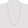 14K 30 inch 1.4mm Box with Lobster Clasp Chain