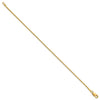 Gold (10K & 14K) Box Chain — 1.3 mm