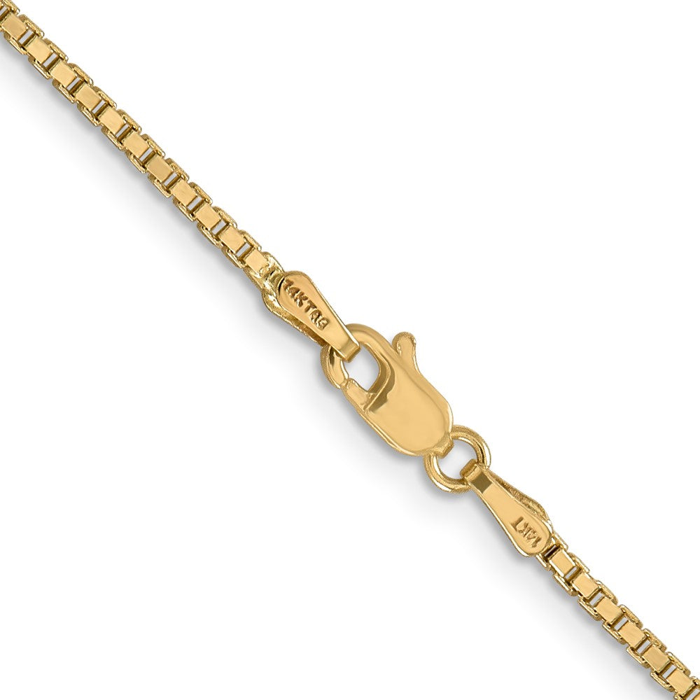 Gold (10K & 14K) Box Chain — 1.5 mm