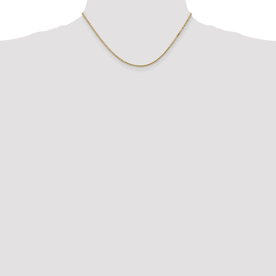 Gold (10K & 14K) Box Chain — 1.5 mm