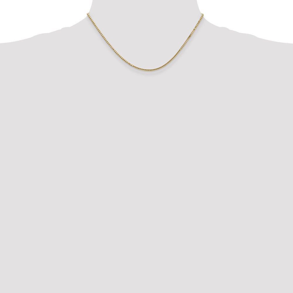 Gold (10K & 14K) Box Chain — 1.5 mm