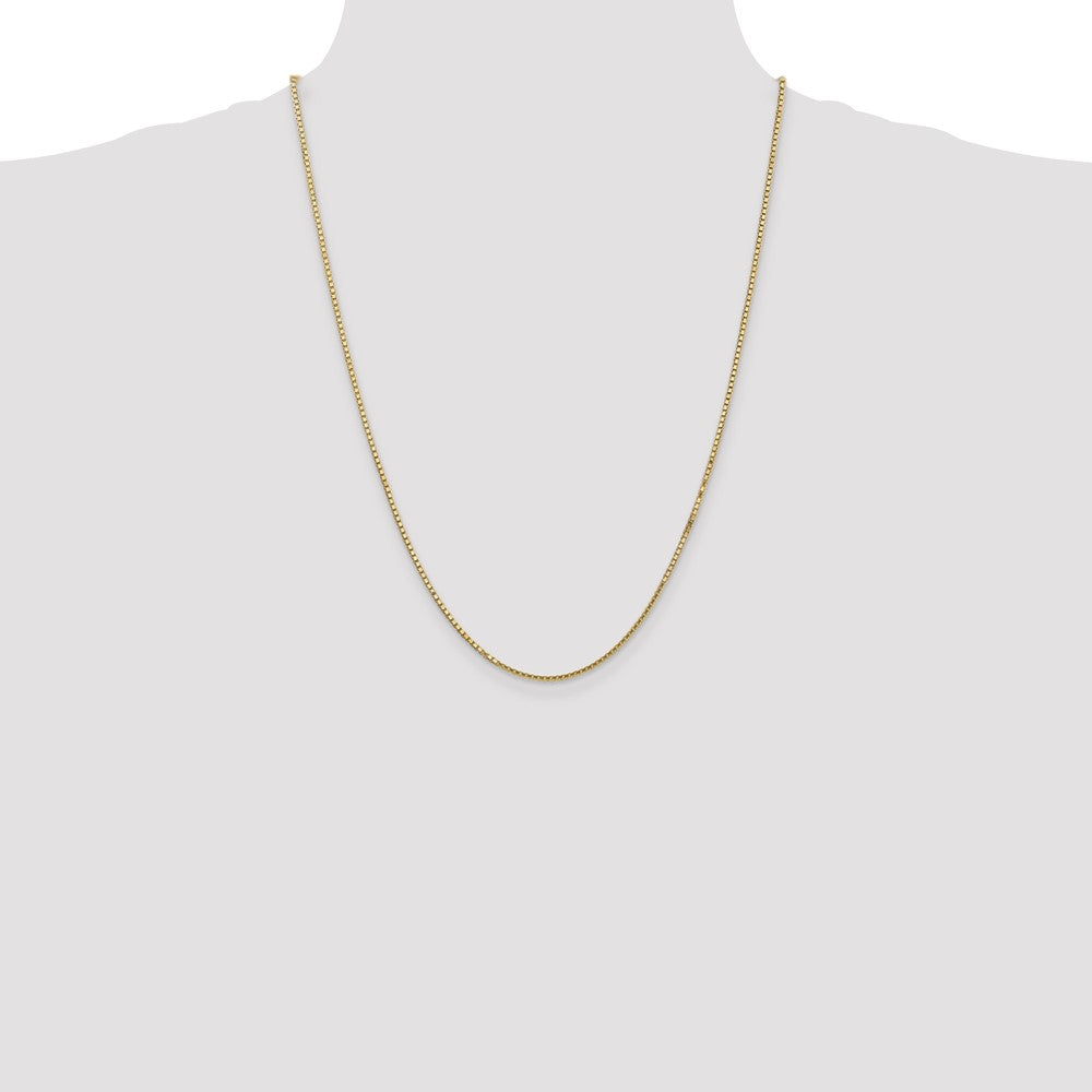 Gold (10K & 14K) Box Chain — 1.5 mm