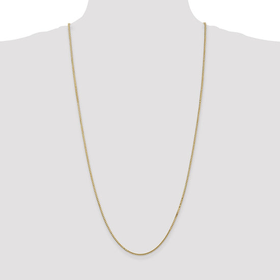 Gold (10K & 14K) Box Chain — 1.5 mm