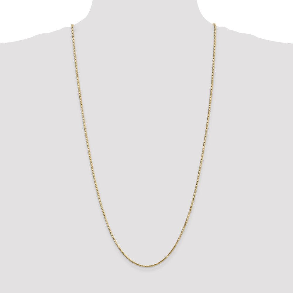 Gold (10K & 14K) Box Chain — 1.5 mm