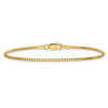 14K 7 inch 1.5mm Box with Lobster Clasp Bracelet