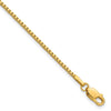 Gold (10K & 14K) Box Chain — 1.5 mm