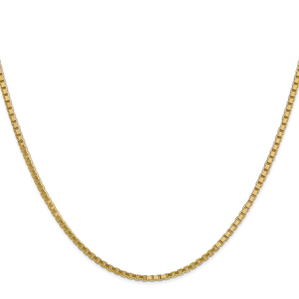 Gold (10K & 14K) Box Chain — 1.9 mm