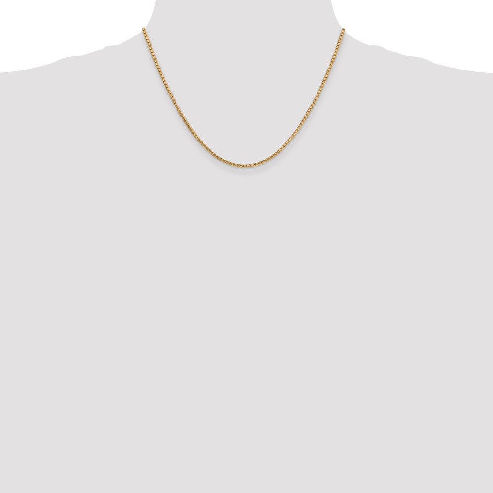 Gold (10K & 14K) Box Chain — 1.9 mm