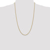 14K 26 inch 1.9mm Box with Lobster Clasp Chain