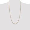 Gold (10K & 14K) Box Chain — 1.9 mm