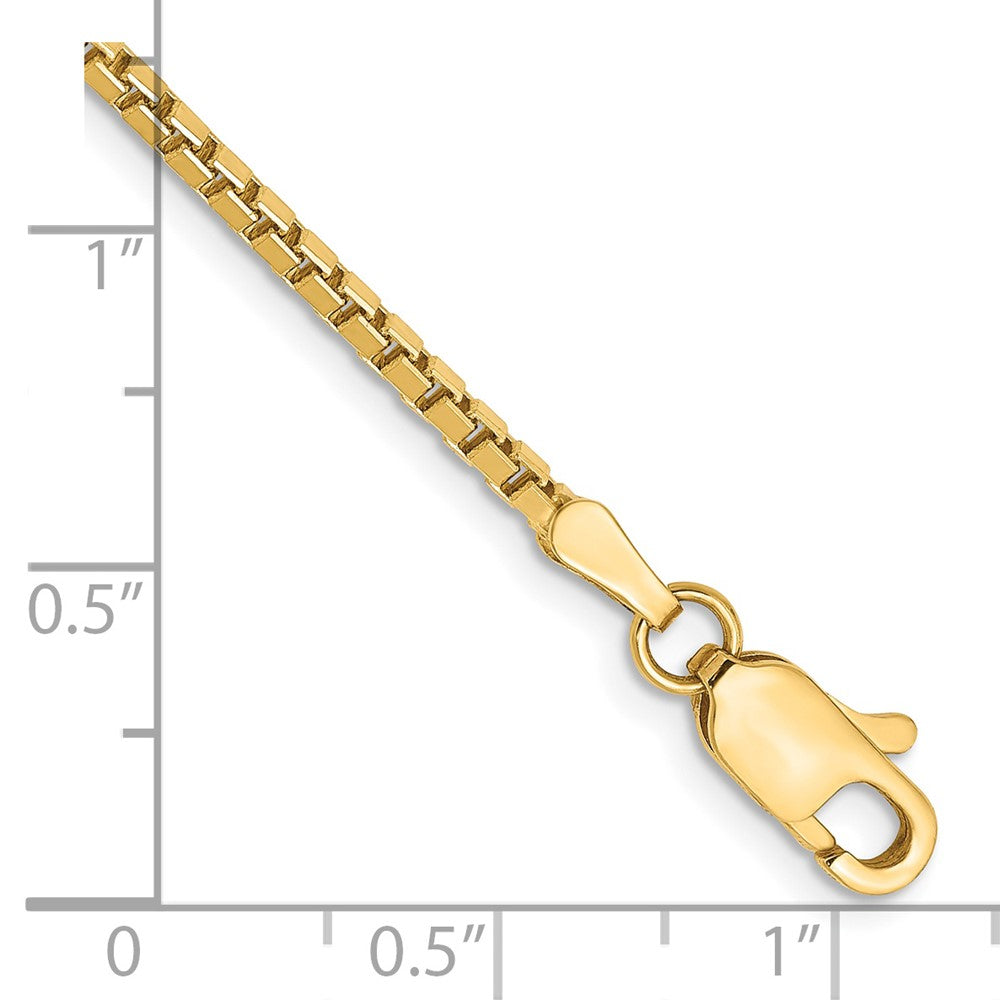 Gold (10K & 14K) Box Chain — 1.9 mm