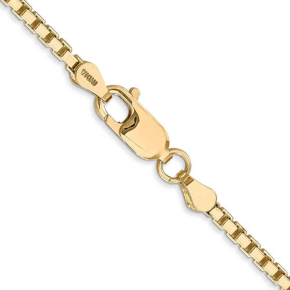 Gold (10K & 14K) Box Chain — 2.5 mm