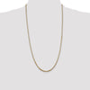 Gold (10K & 14K) Box Chain — 2.5 mm