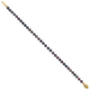 14k Colored Near Round Freshwater Cultured Pearl Bracelets