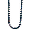 14k Black Near Round Freshwater Cultured Pearl Necklaces