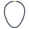 14k Black Near Round Freshwater Cultured Pearl Necklaces